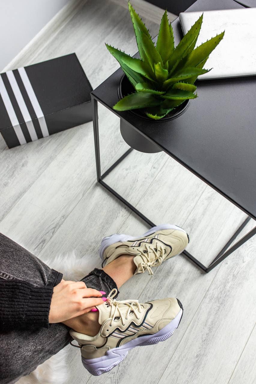 Adidas Ozweego Adiprene Pride Dark Beige Grey 2