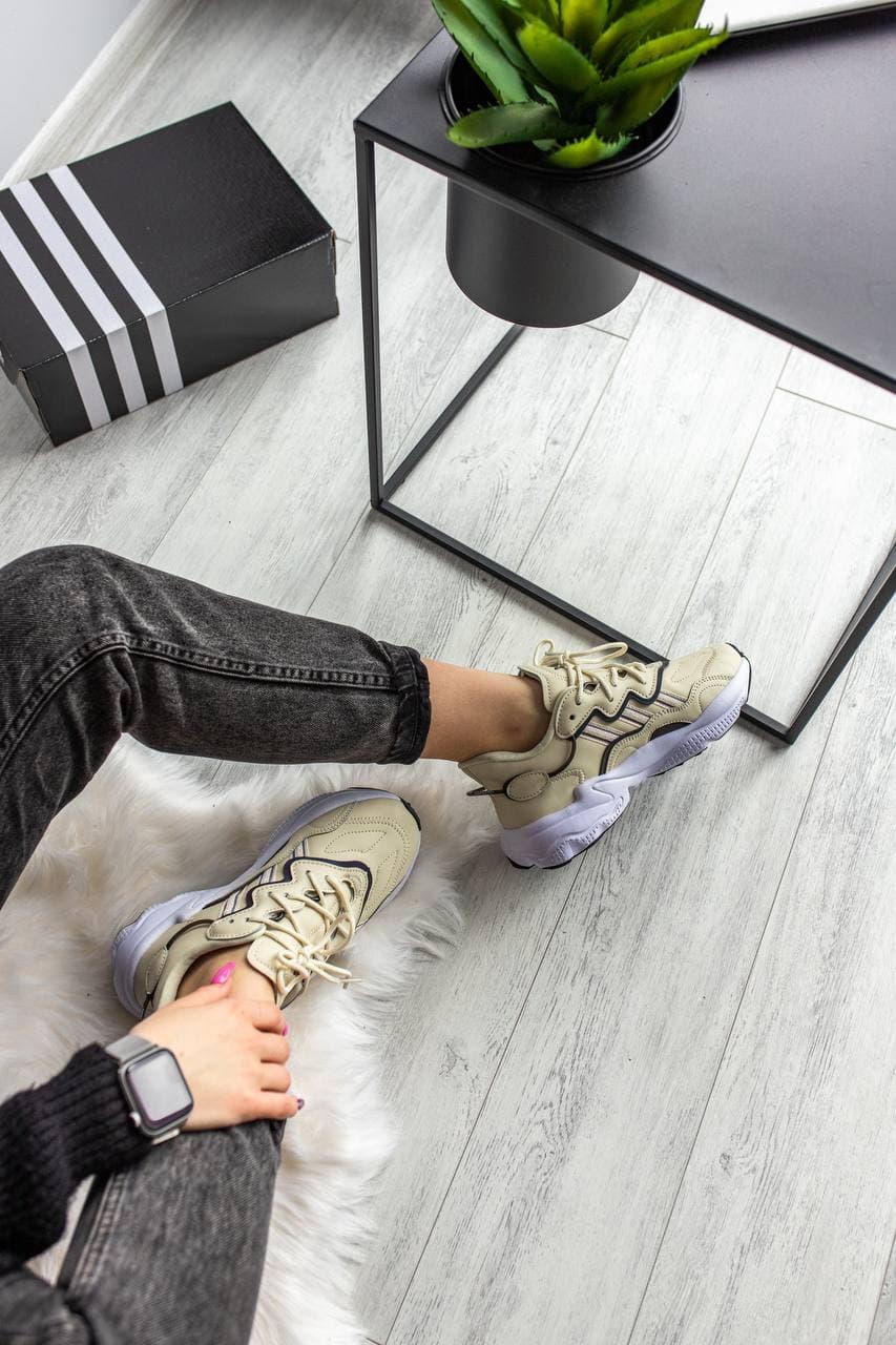 Adidas Ozweego Adiprene Pride Dark Beige Grey 2