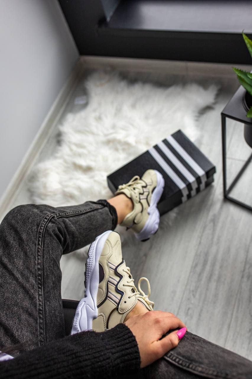 Adidas Ozweego Adiprene Pride Dark Beige Grey 2