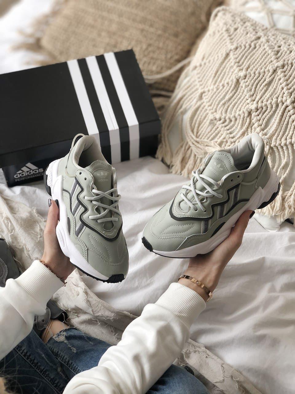 Adidas Ozweego Adiprene Pride Grey White Black