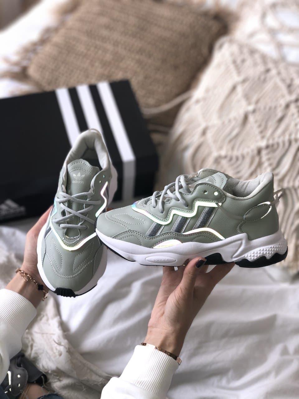 Adidas Ozweego Adiprene Pride Grey White Black