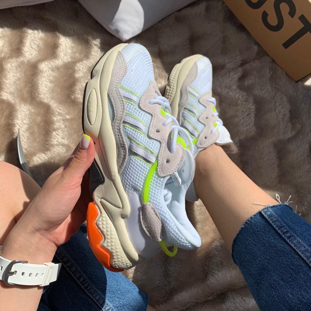 Adidas Ozweego Adiprene Pride Beige White 1