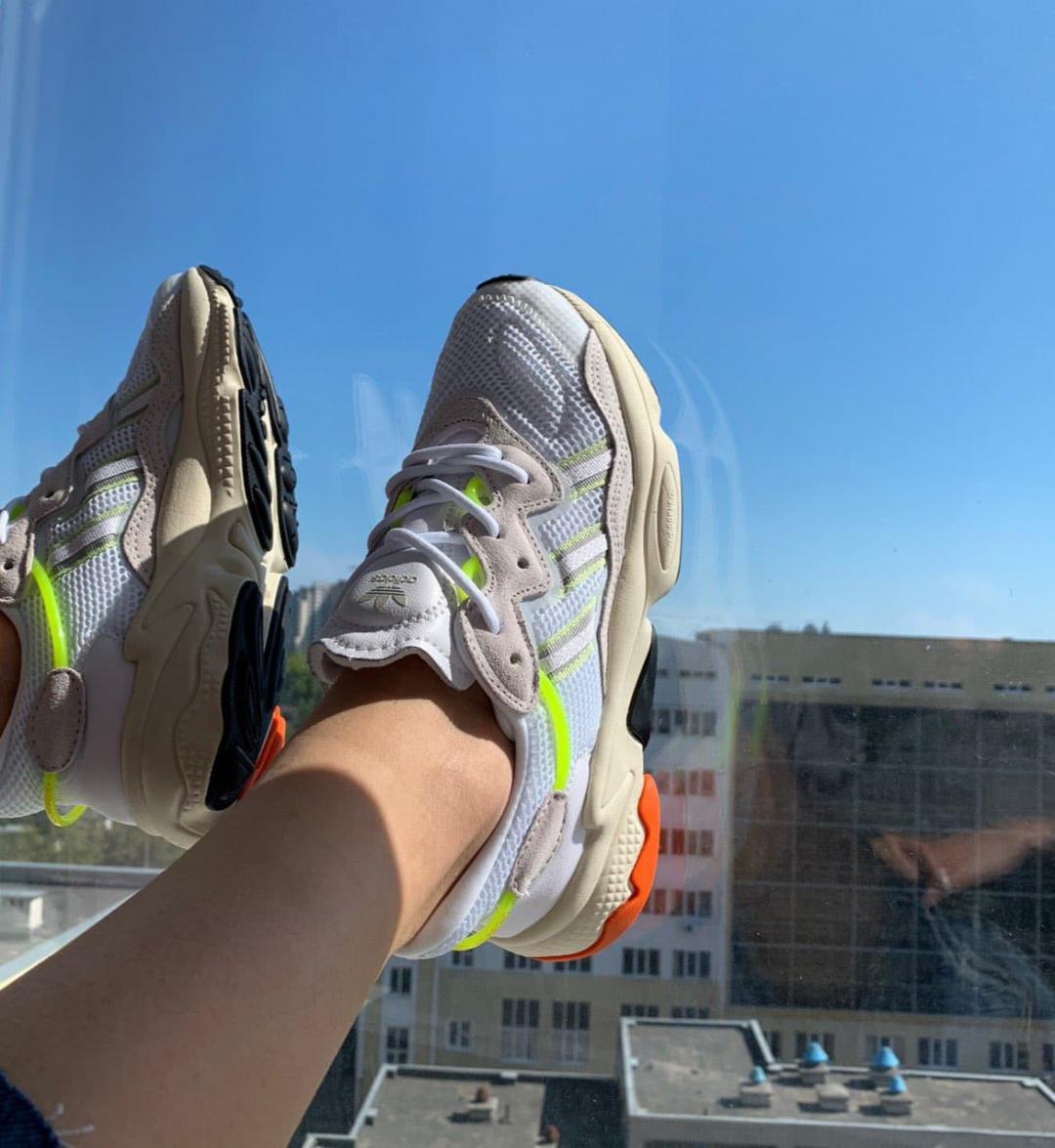 Adidas Ozweego Adiprene Pride Beige White 1