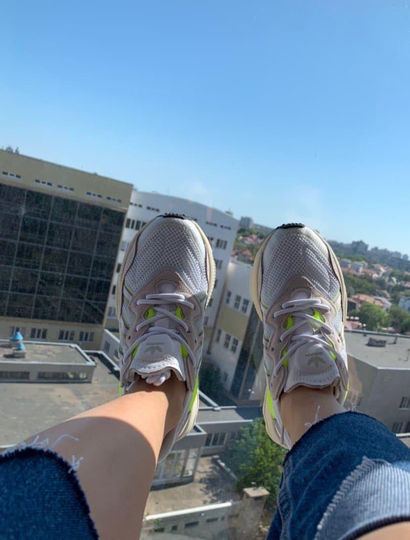 Adidas Ozweego Adiprene Pride Beige White 1