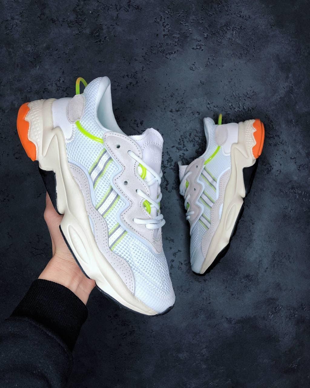 Adidas Ozweego Adiprene Pride Beige White 1