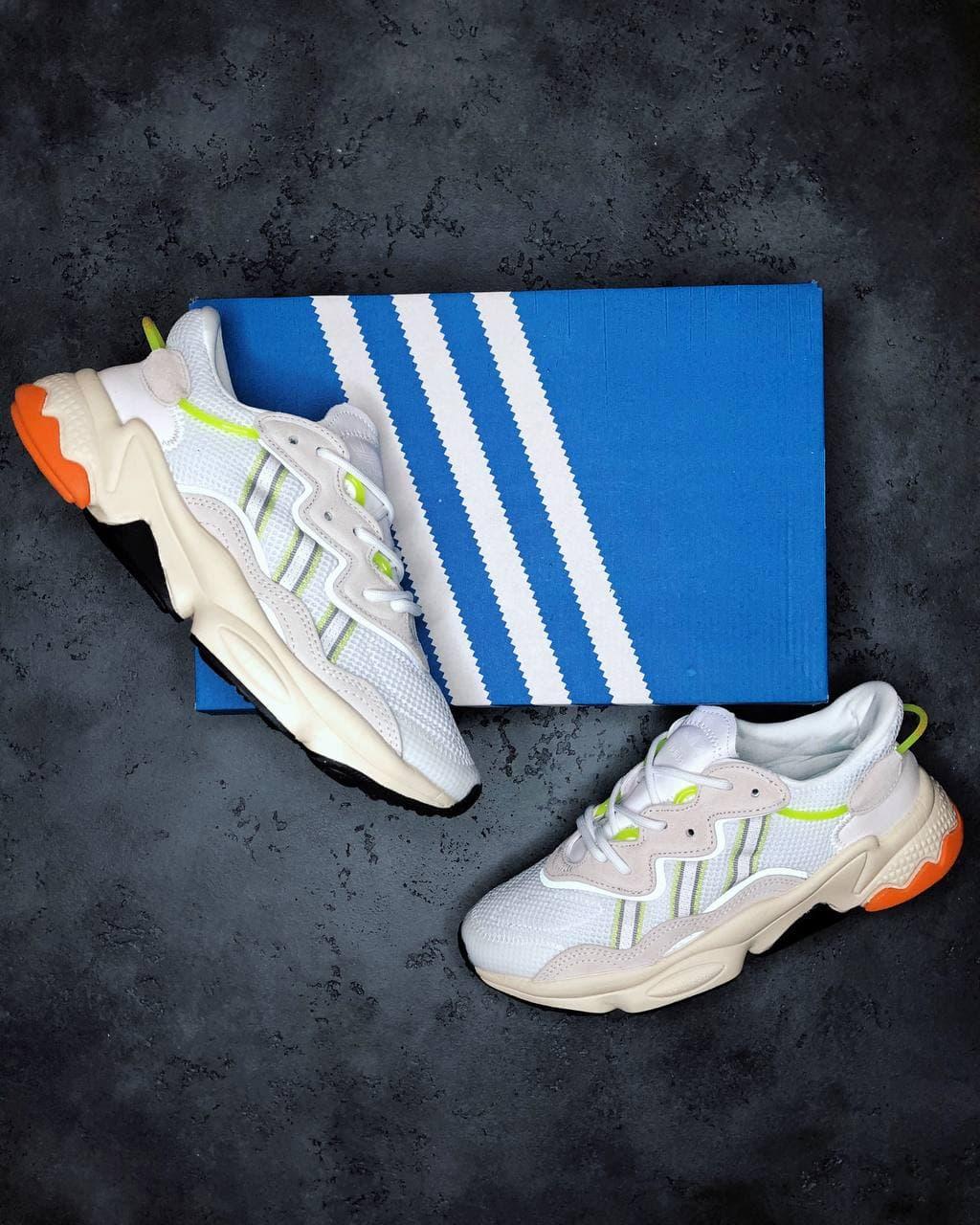 Adidas Ozweego Adiprene Pride Beige White 1