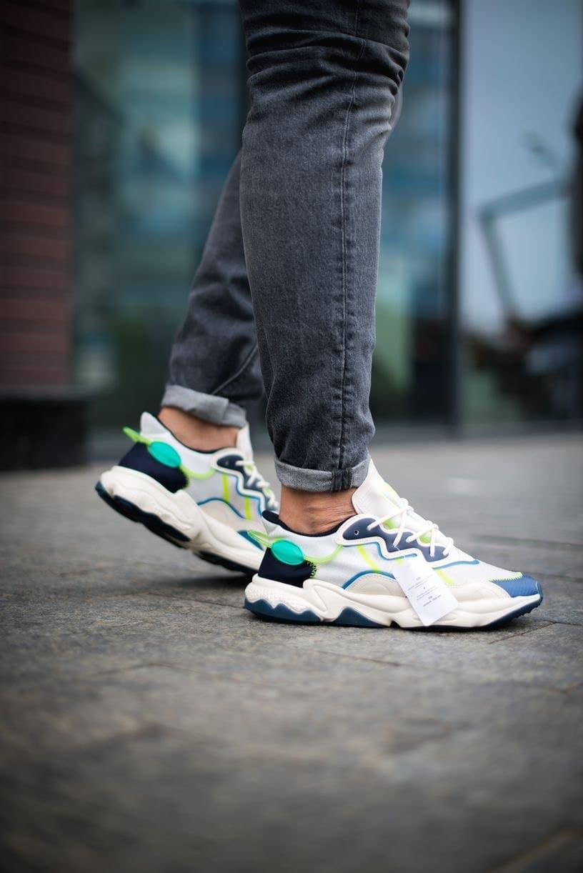Adidas Ozweego Adiprene Pride White Blue 1