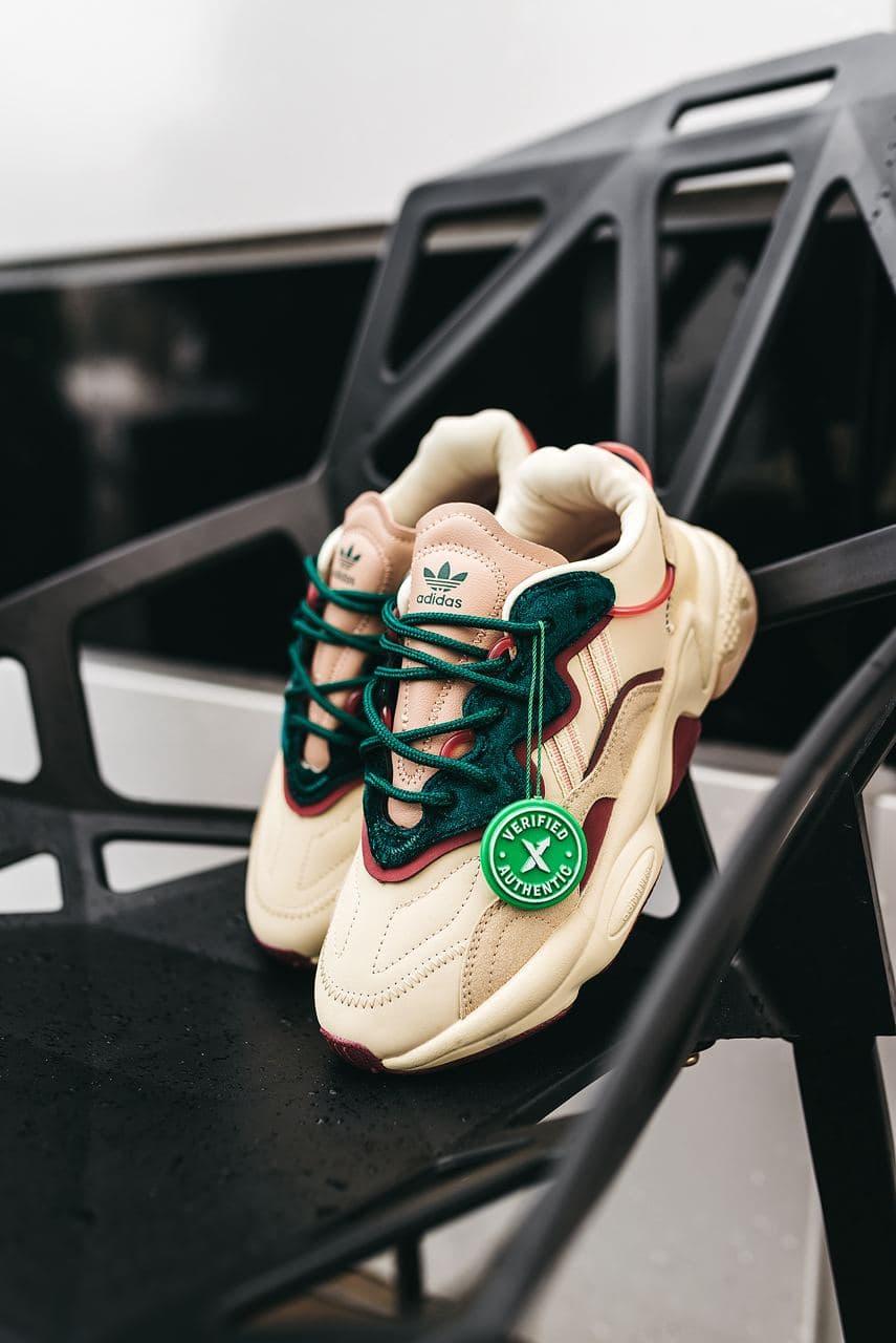 Adidas Ozweego Adiprene Pride Beige Green Brown