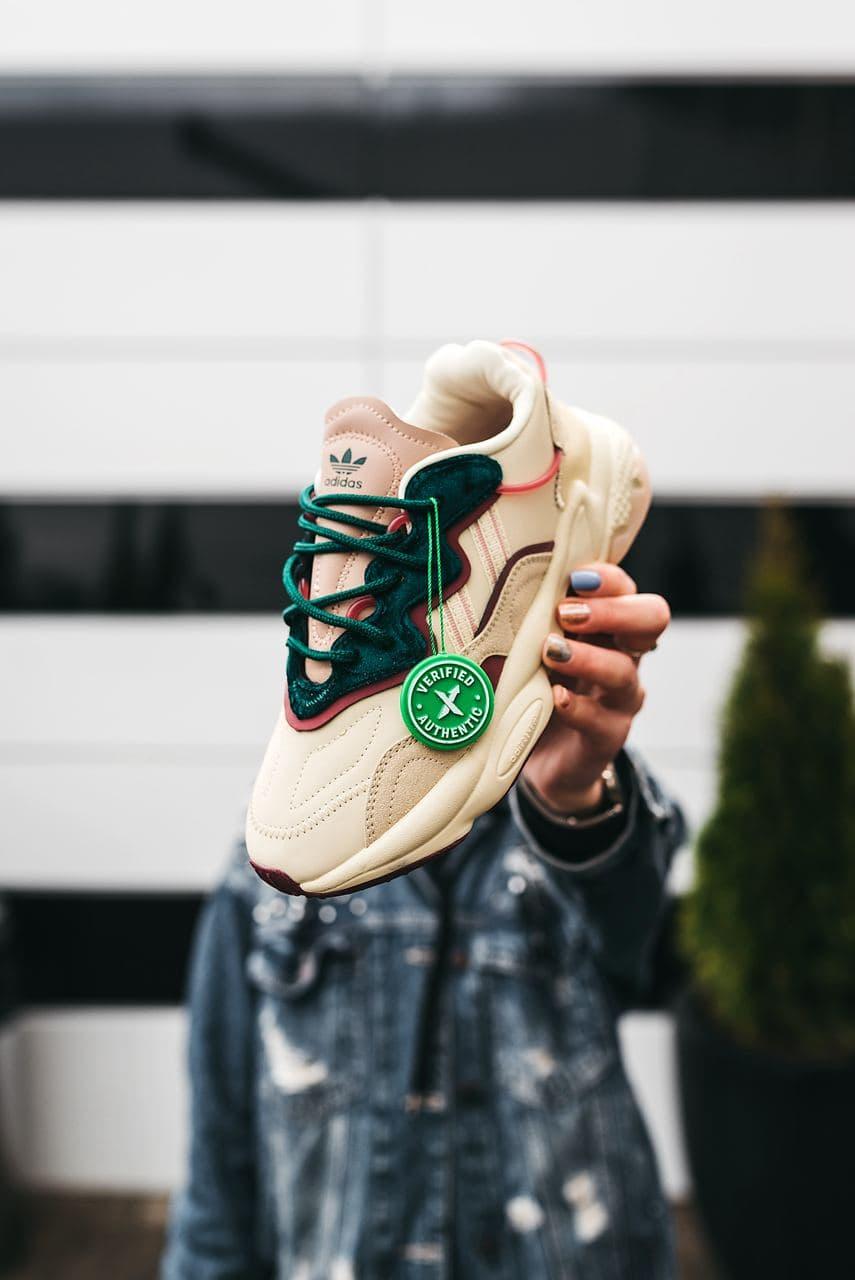Adidas Ozweego Adiprene Pride Beige Green Brown