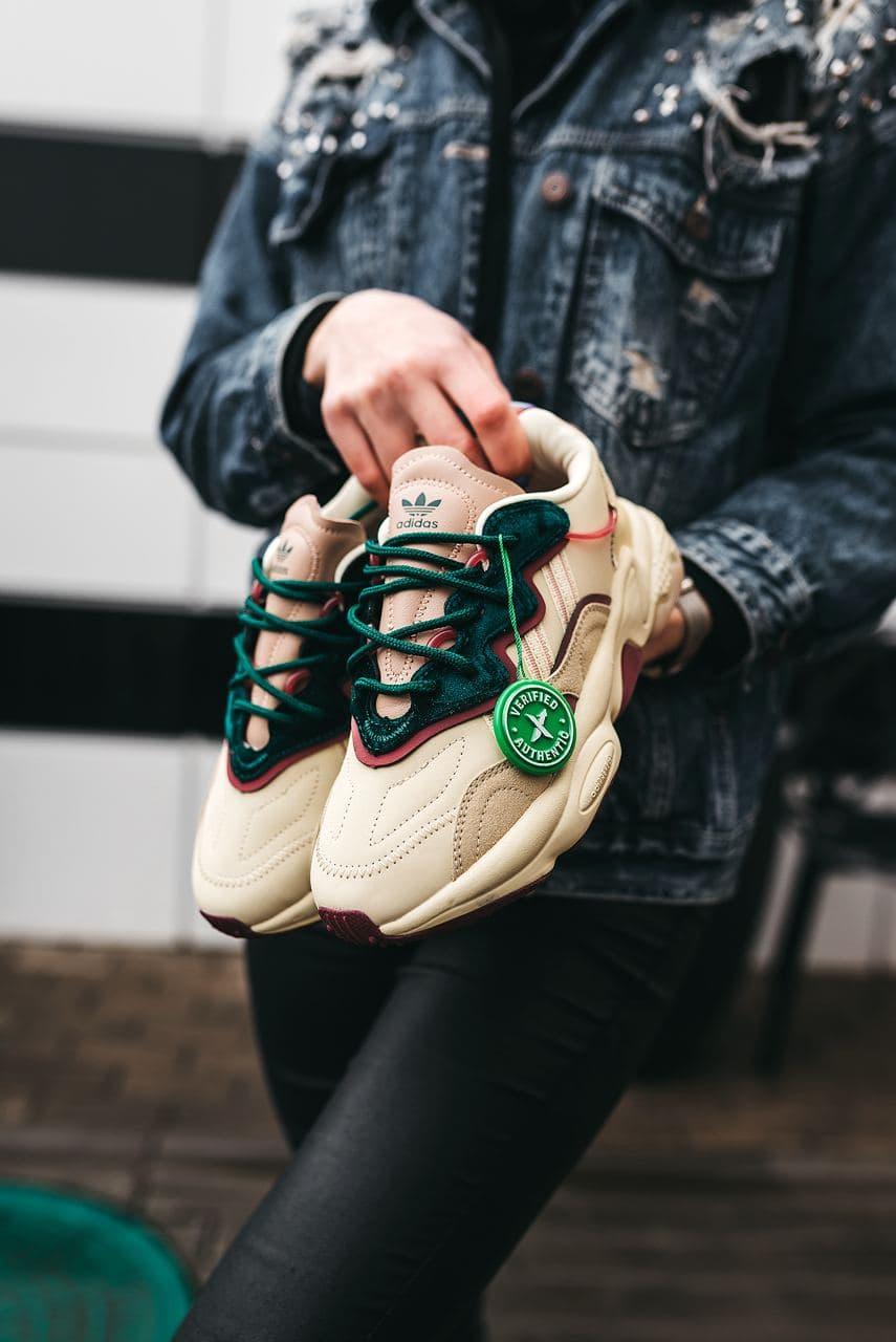 Adidas Ozweego Adiprene Pride Beige Green Brown