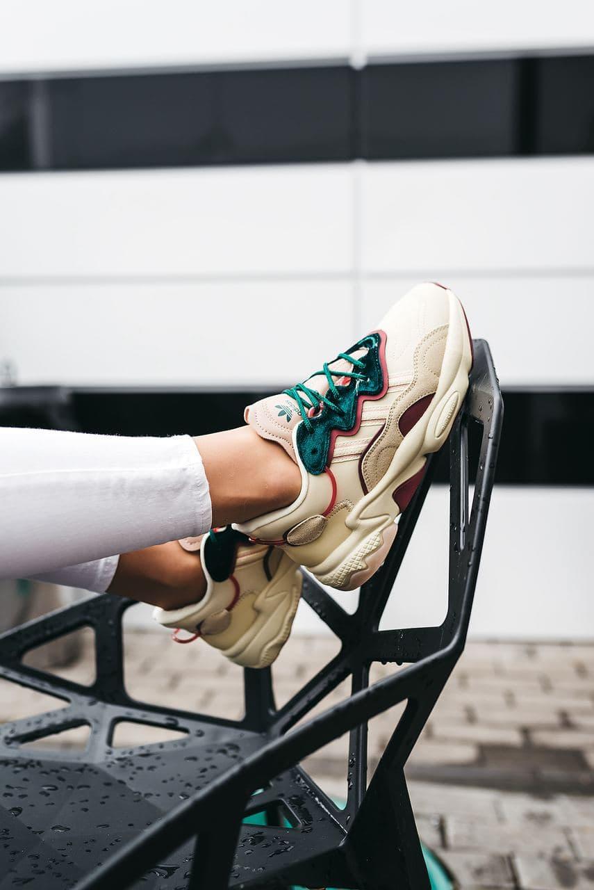 Adidas Ozweego Adiprene Pride Beige Green Brown