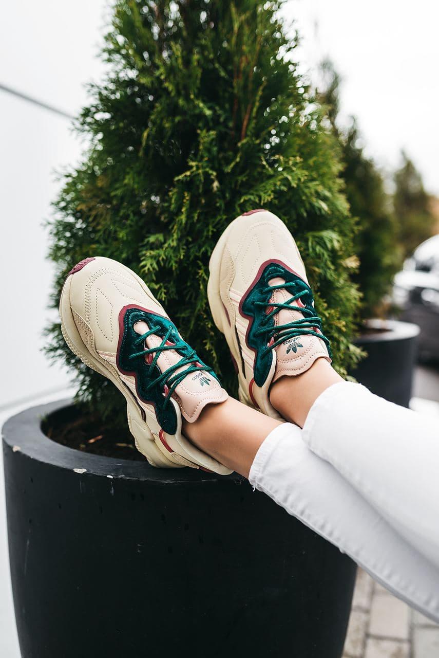 Adidas Ozweego Adiprene Pride Beige Green Brown
