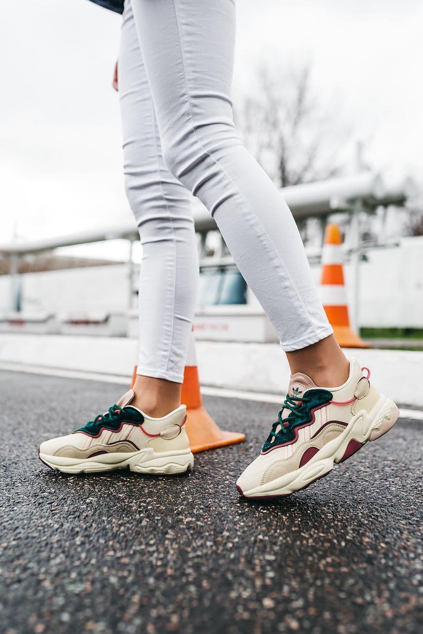 Adidas Ozweego Adiprene Pride Beige Green Brown