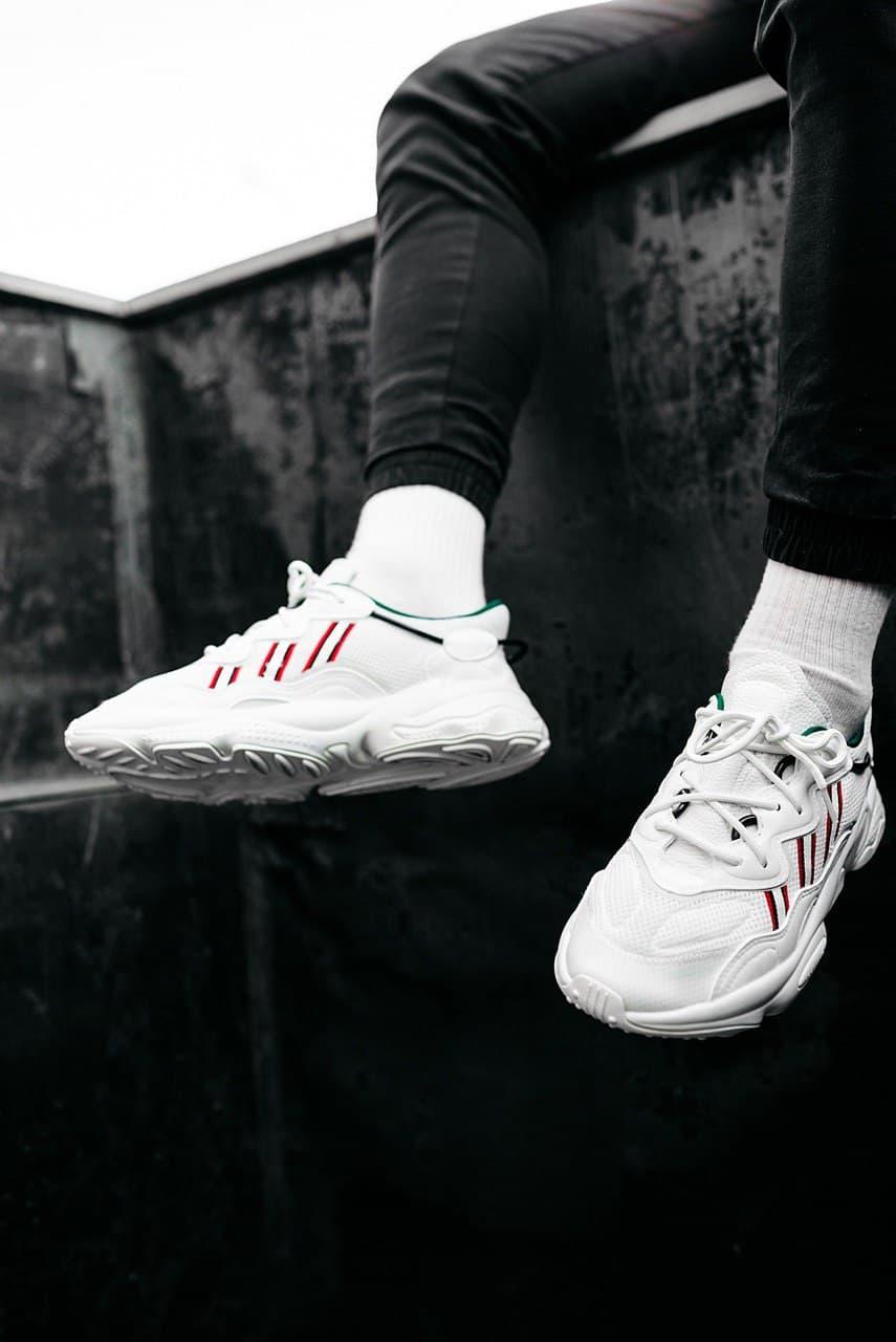 Adidas Ozweego Adiprene Pride White Green Red