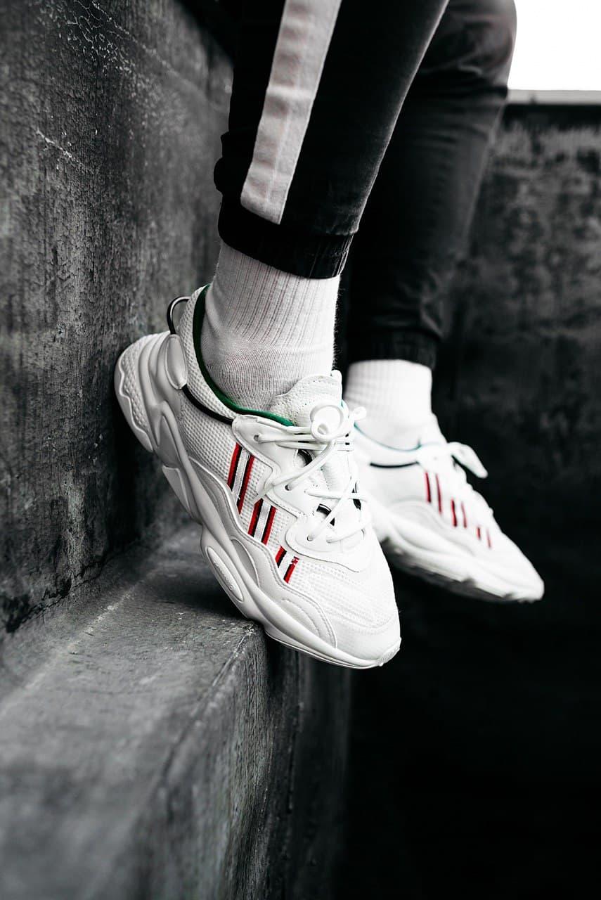 Adidas Ozweego Adiprene Pride White Green Red