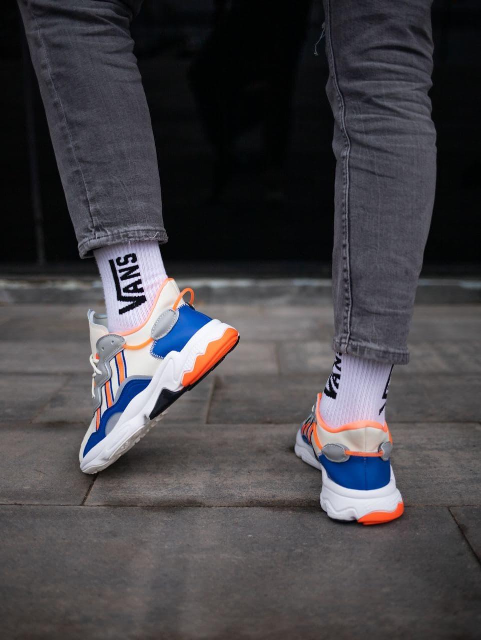 Adidas Ozweego Adiprene Pride White Blue Orange