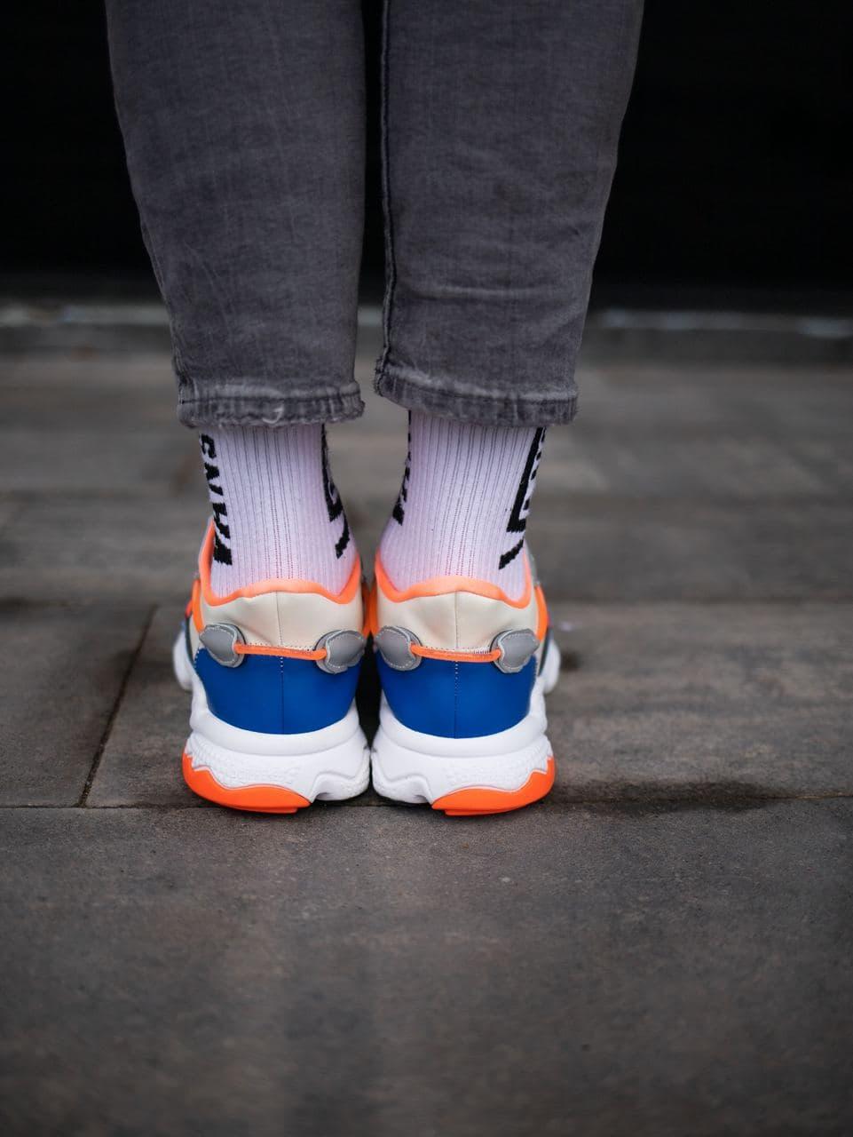Adidas Ozweego Adiprene Pride White Blue Orange