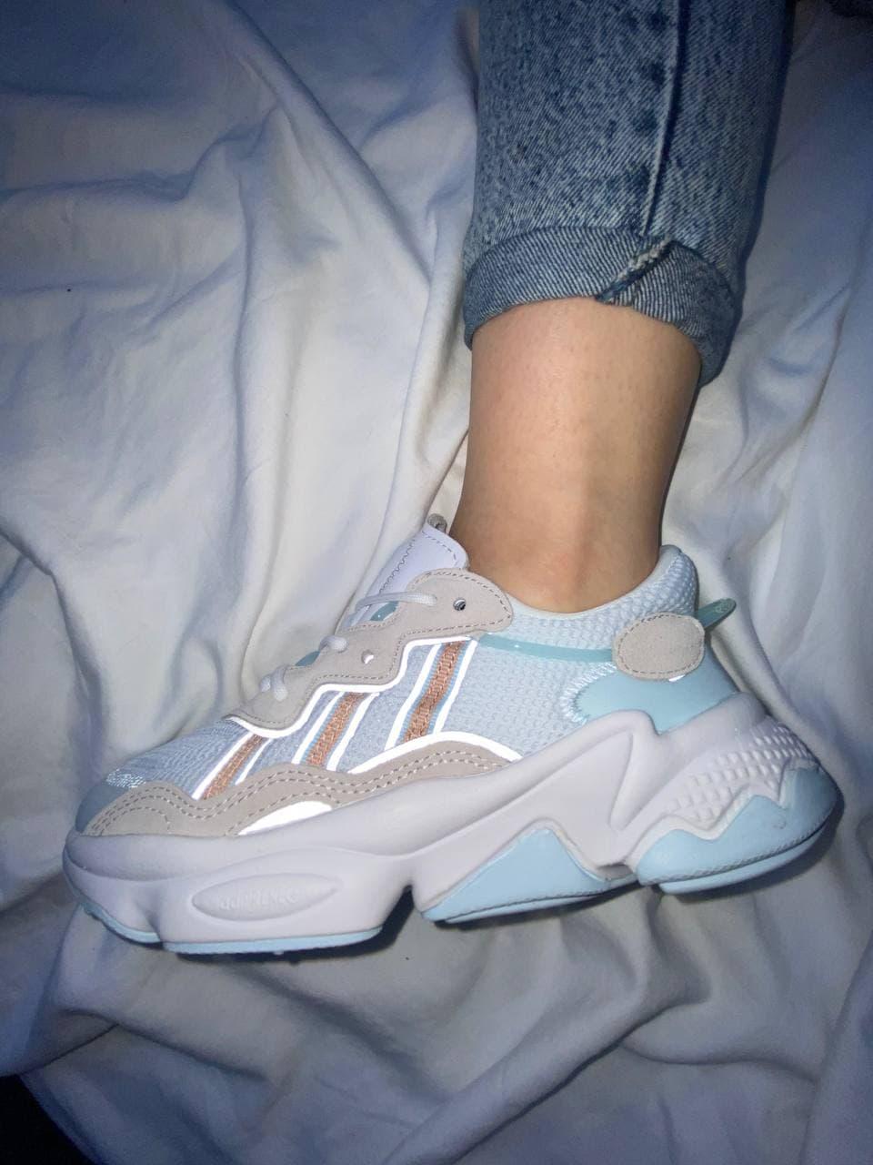 Adidas Ozweego Adiprene Pride White Blue