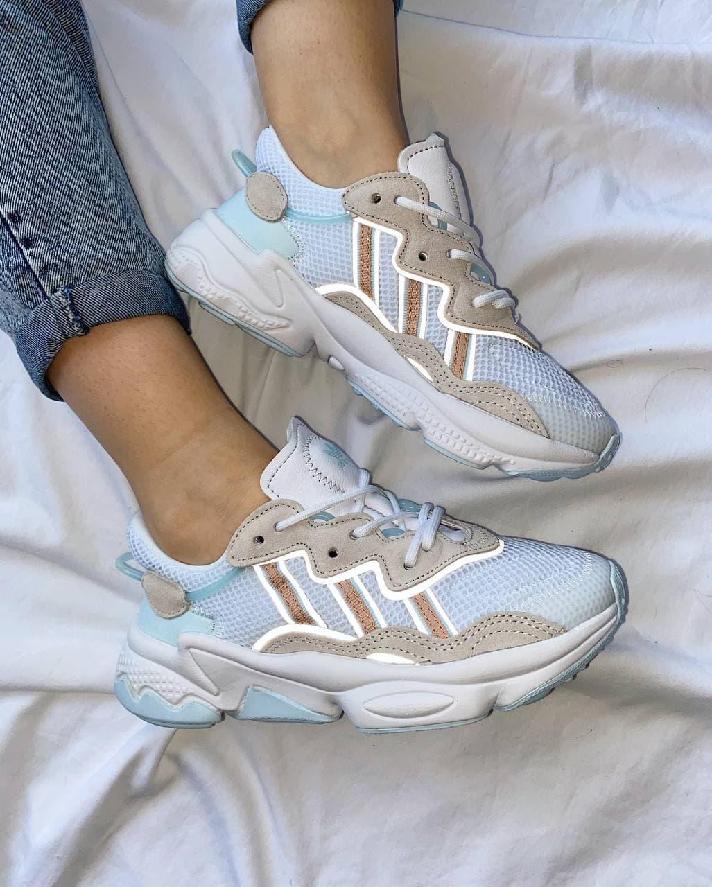 Adidas Ozweego Adiprene Pride White Blue