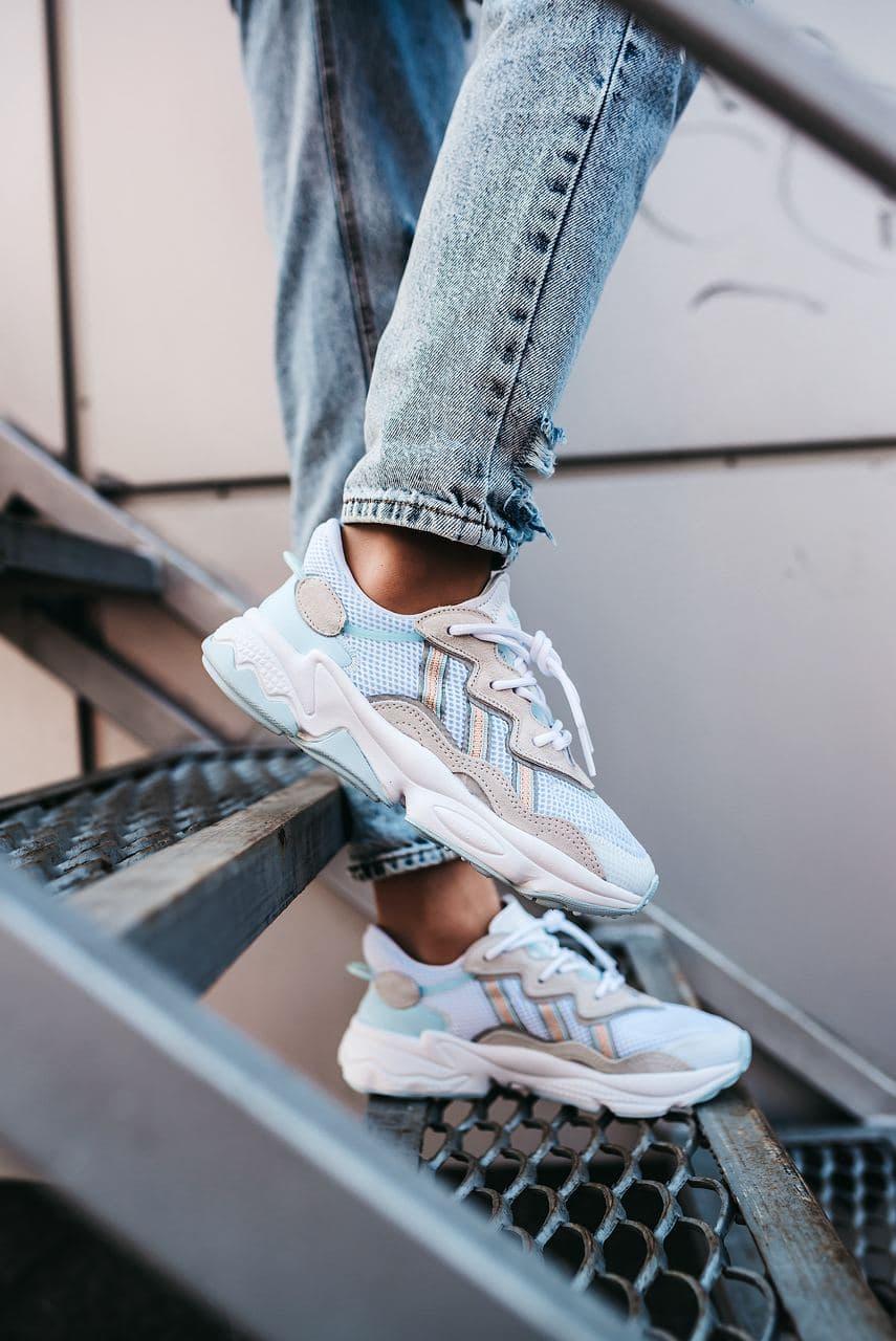 Adidas Ozweego Adiprene Pride White Blue