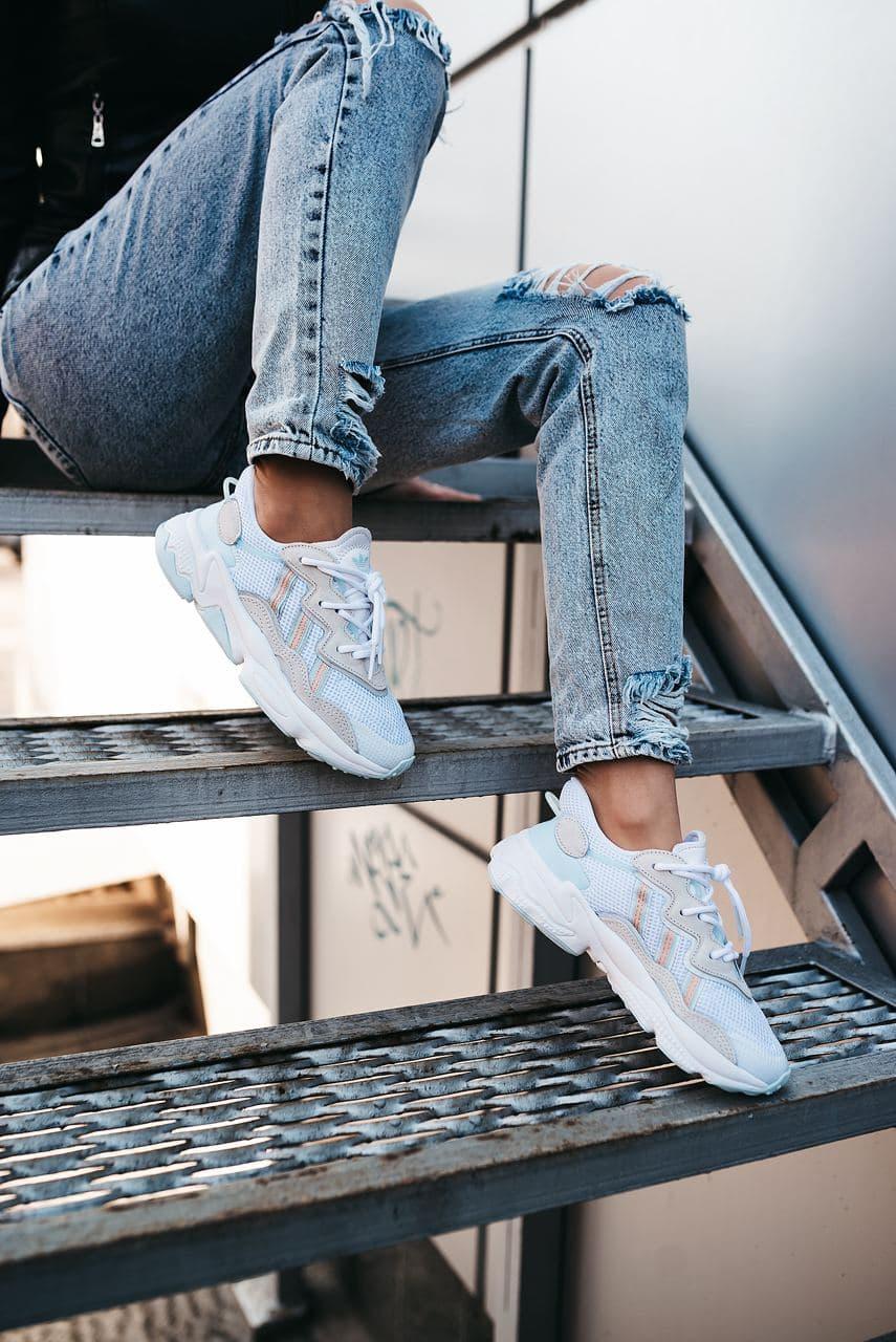 Adidas Ozweego Adiprene Pride White Blue