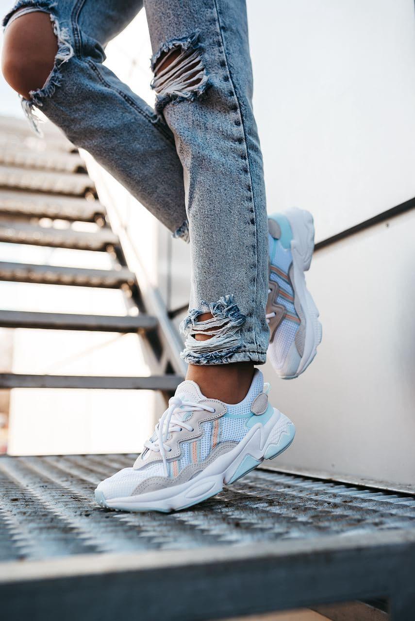 Adidas Ozweego Adiprene Pride White Blue