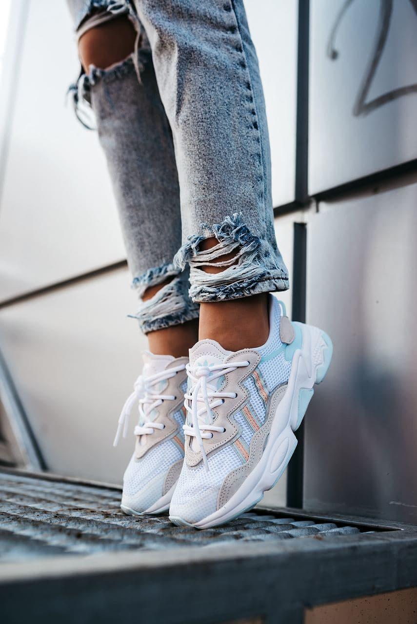 Adidas Ozweego Adiprene Pride White Blue