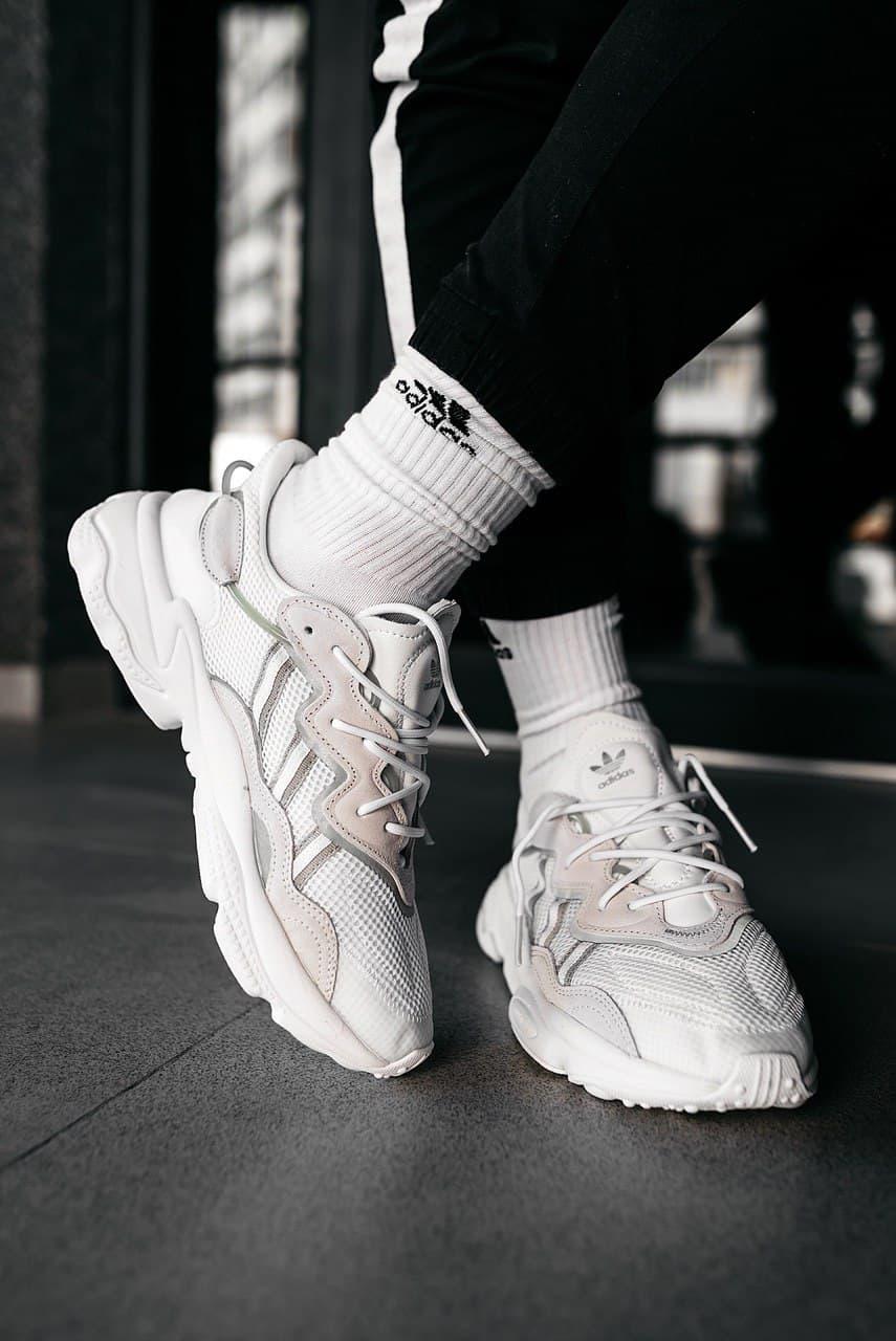Adidas Ozweego Adiprene Pride Beige White 2