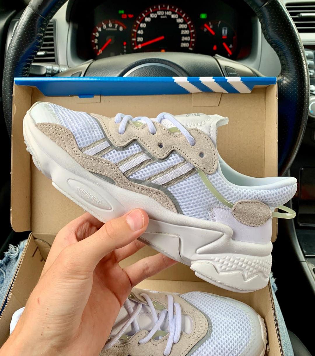 Adidas Ozweego Adiprene Pride Beige White 2