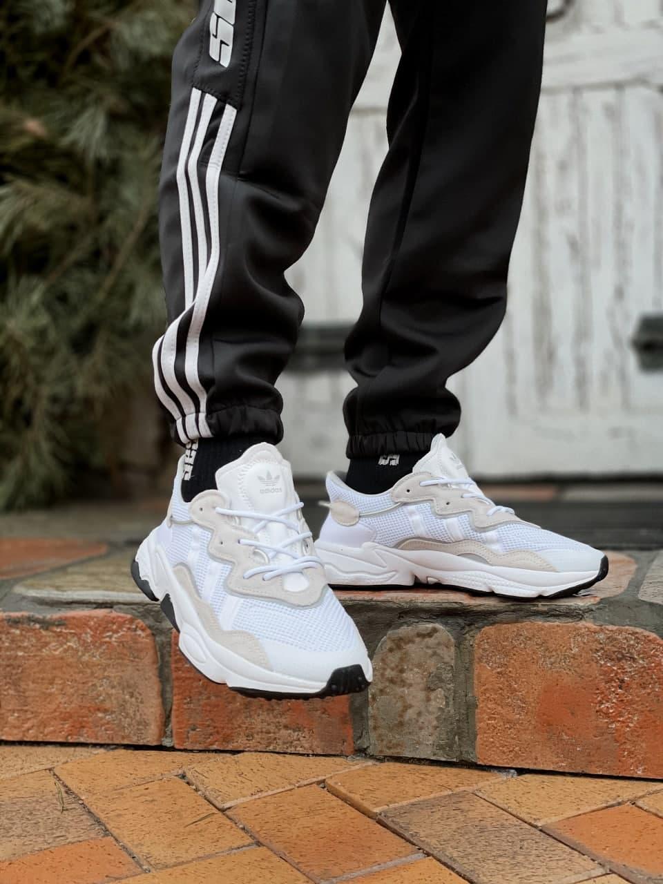 Adidas Ozweego Adiprene Pride White Beige Black