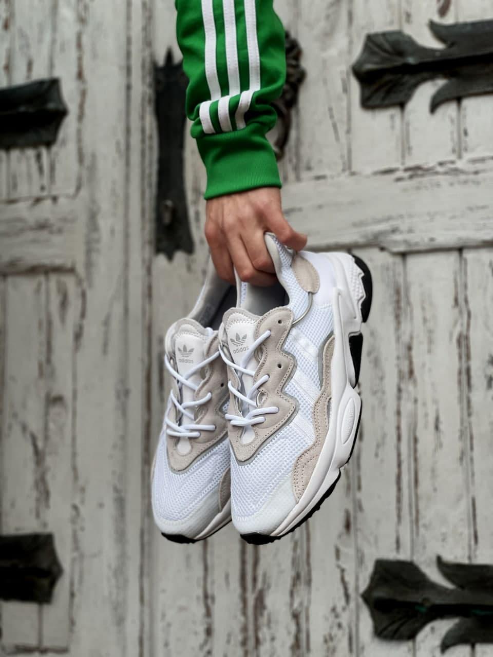 Adidas Ozweego Adiprene Pride White Beige Black