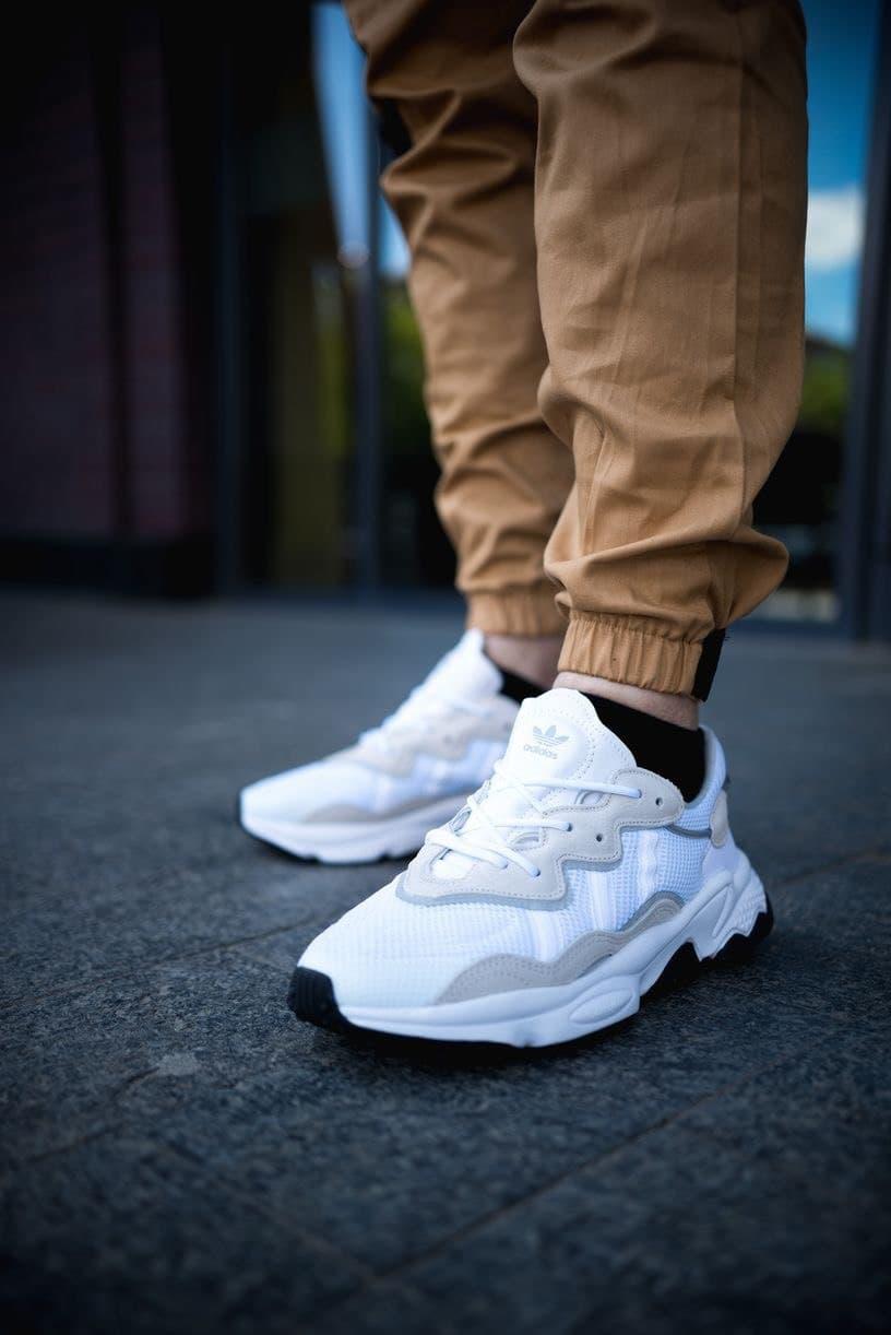 Adidas Ozweego Adiprene Pride White Beige Black