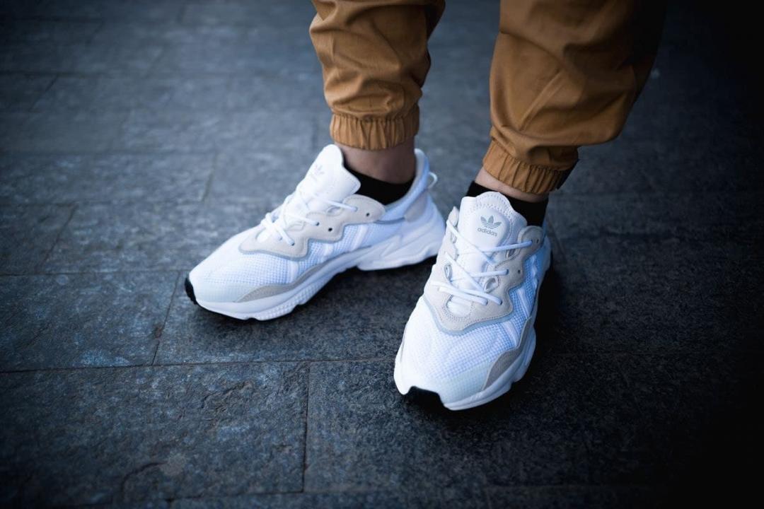 Adidas Ozweego Adiprene Pride White Beige Black