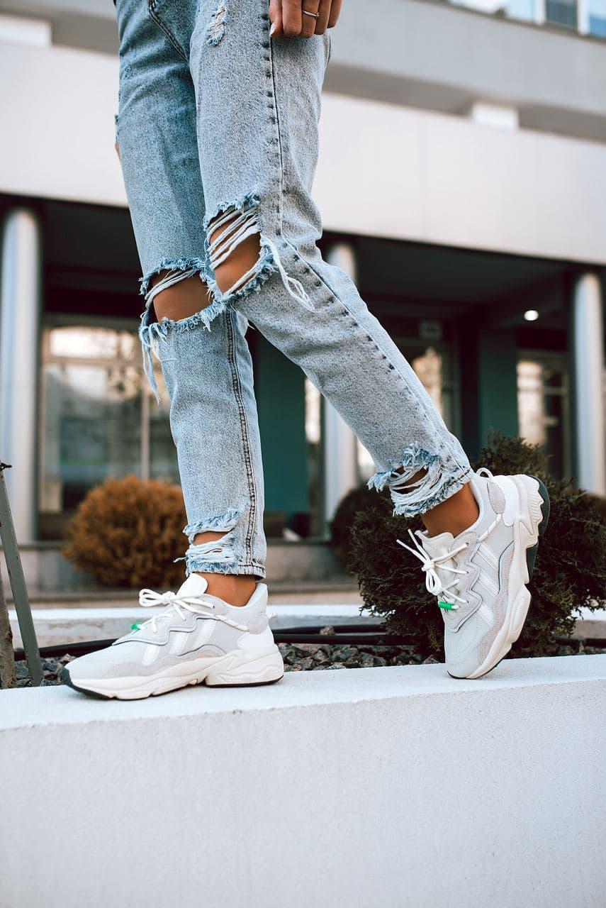 Adidas Ozweego Adiprene Pride Beige Grey Black