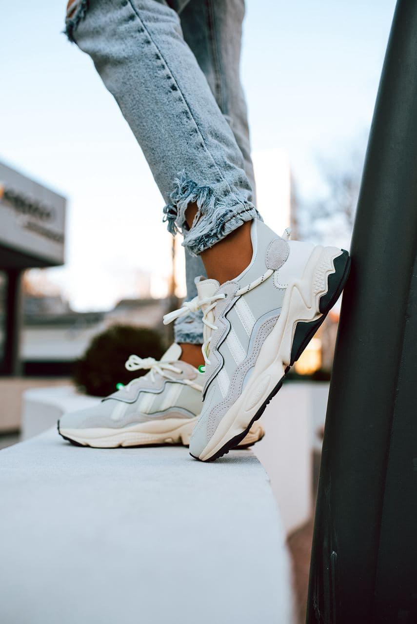Adidas Ozweego Adiprene Pride Beige Grey Black