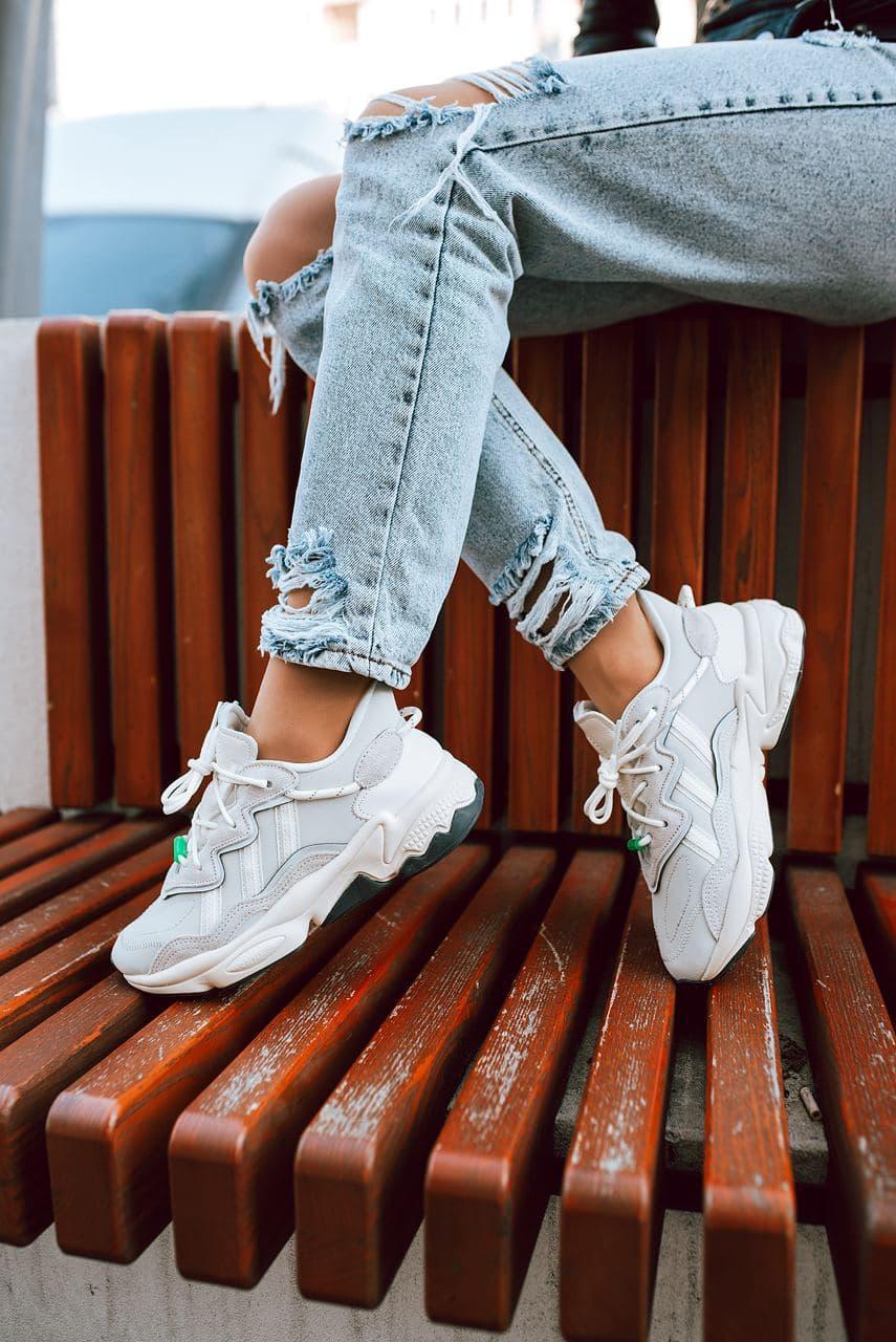 Adidas Ozweego Adiprene Pride Beige Grey Black
