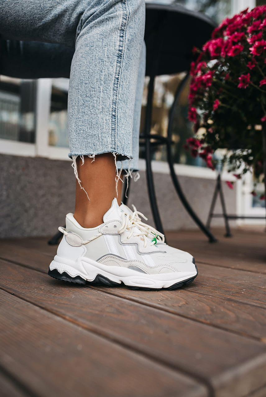 Adidas Ozweego Adiprene Pride White Grey Black