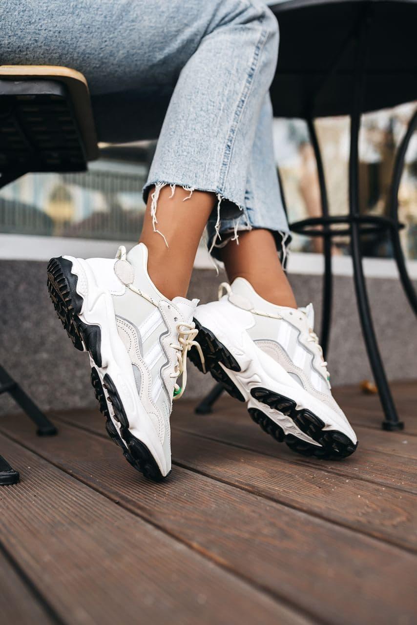 Adidas Ozweego Adiprene Pride White Grey Black