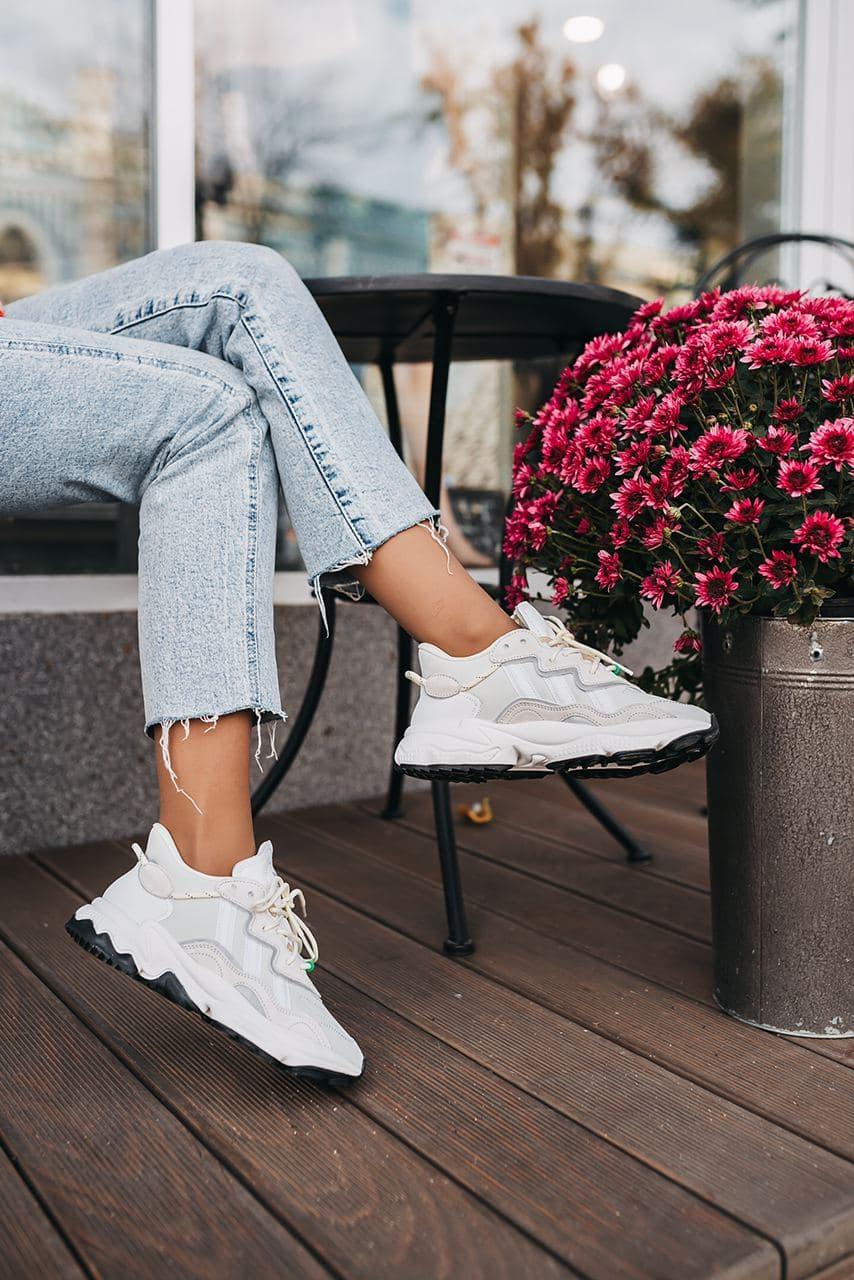 Adidas Ozweego Adiprene Pride White Grey Black