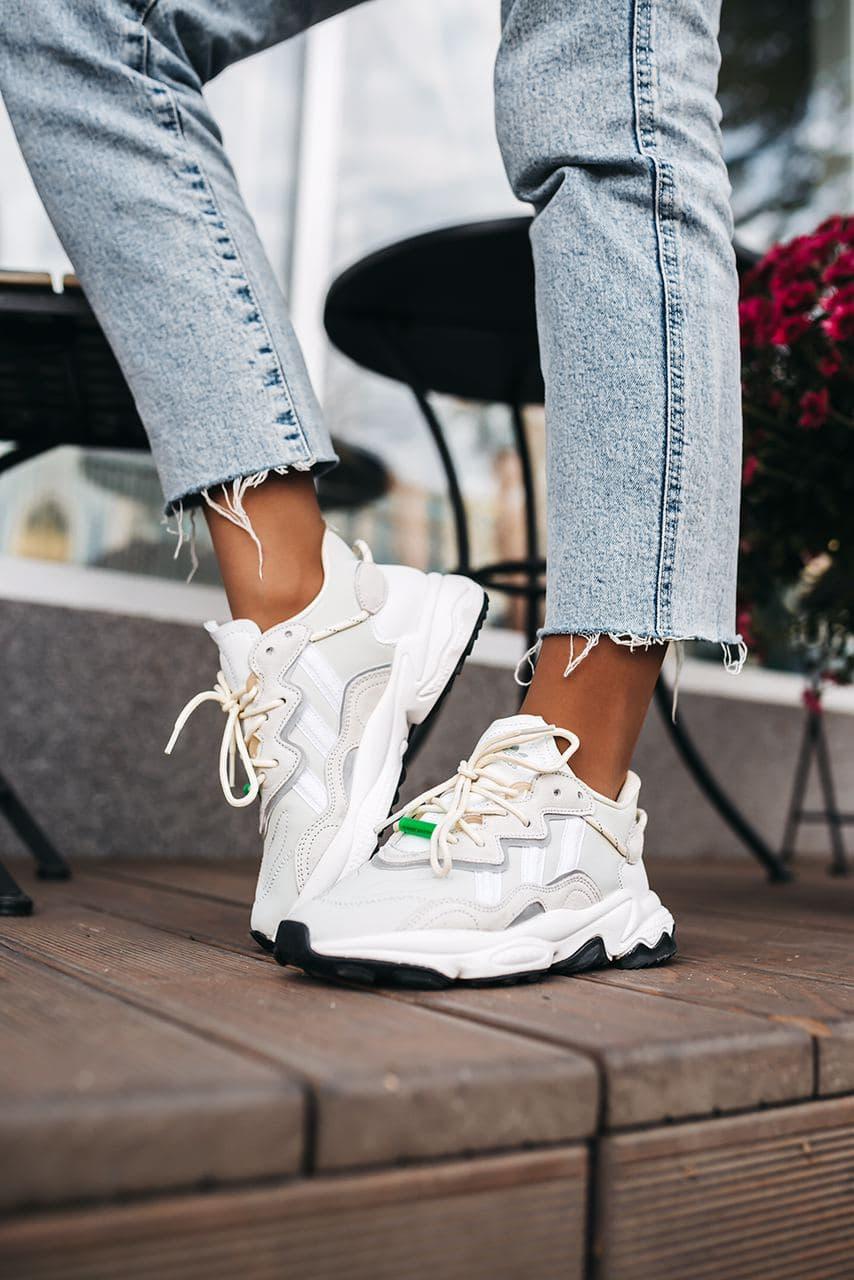 Adidas Ozweego Adiprene Pride White Grey Black