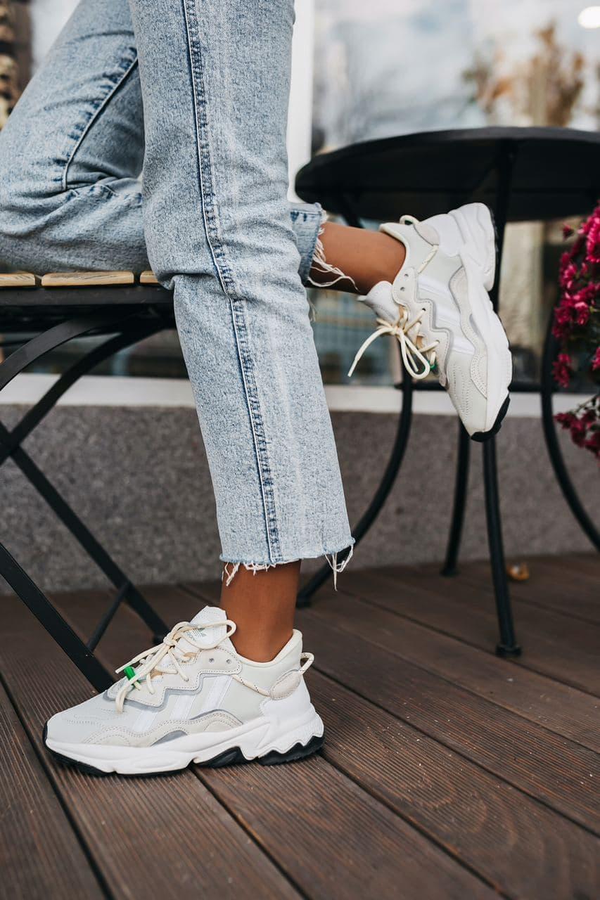 Adidas Ozweego Adiprene Pride White Grey Black