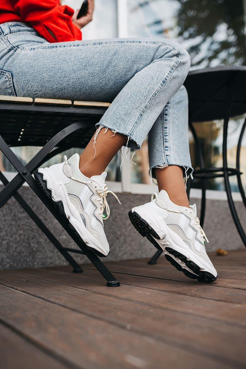 Adidas Ozweego Adiprene Pride White Grey Black