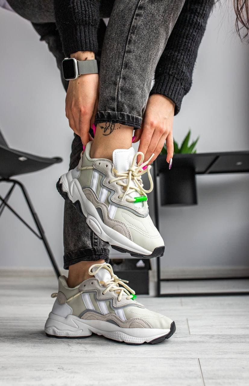 Adidas Ozweego Adiprene Pride White Grey Black