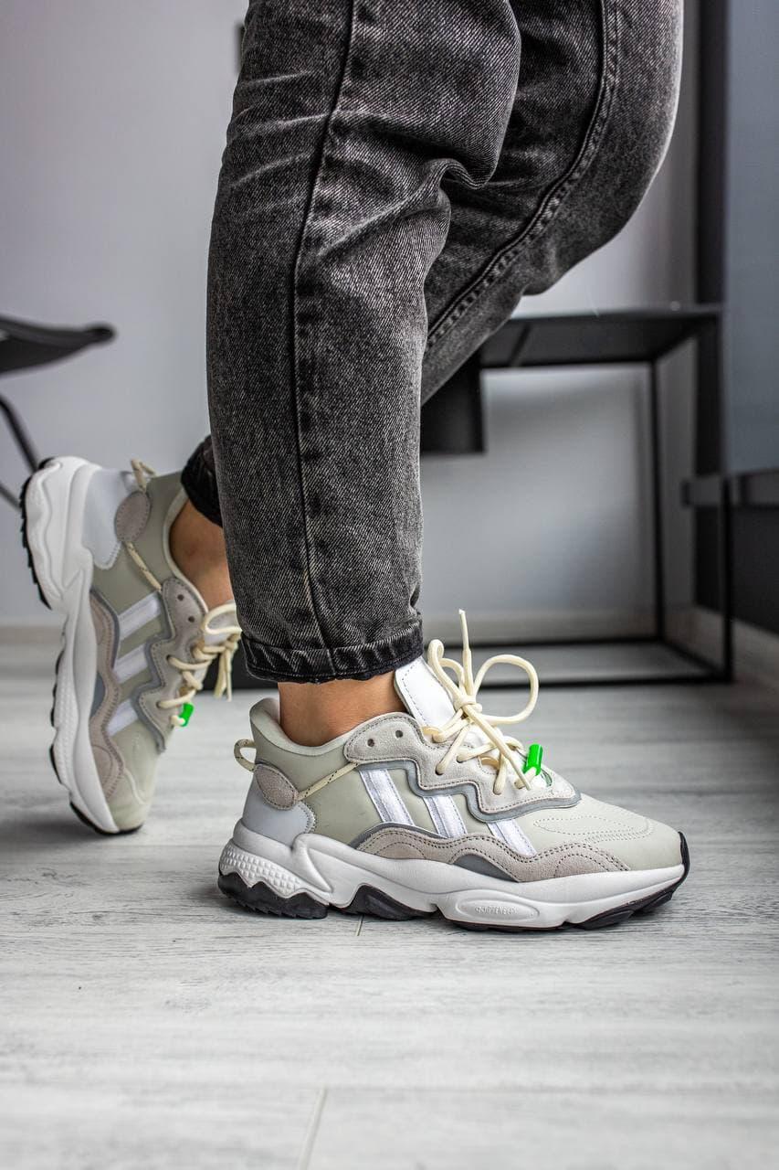 Adidas Ozweego Adiprene Pride White Grey Black