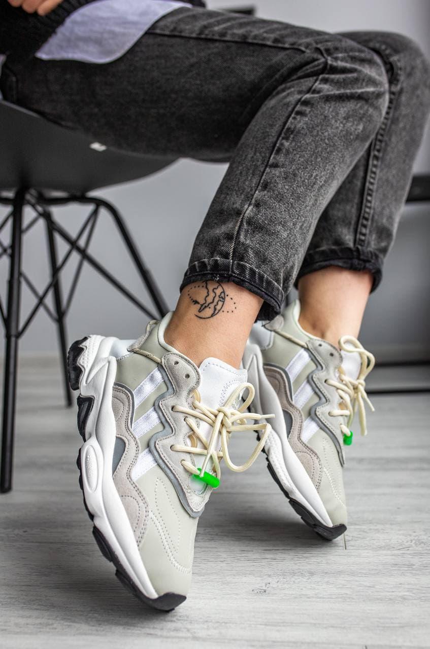 Adidas Ozweego Adiprene Pride White Grey Black
