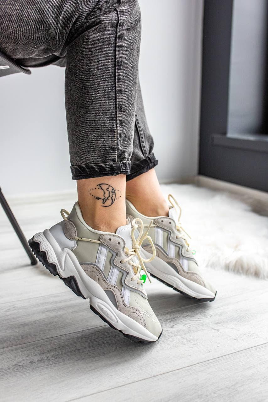 Adidas Ozweego Adiprene Pride White Grey Black