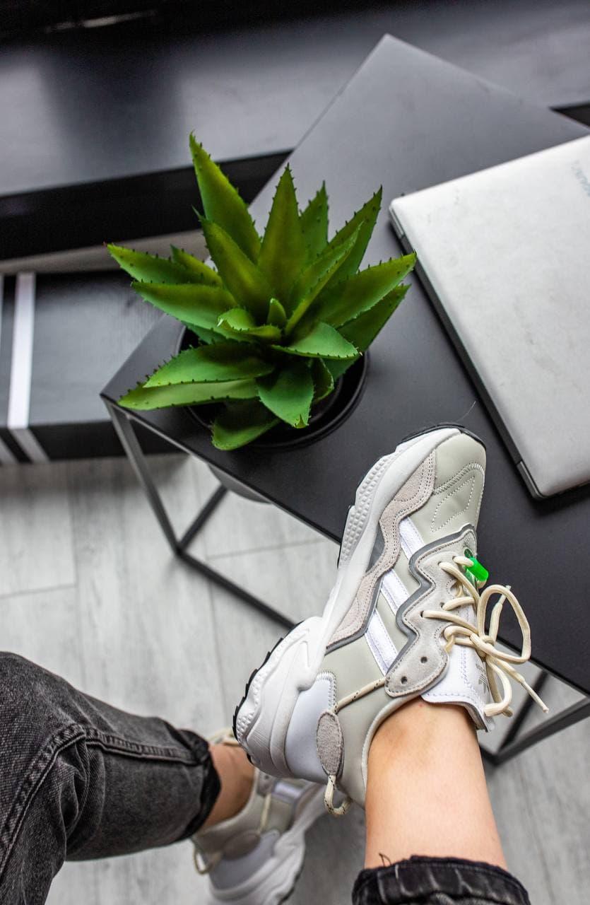 Adidas Ozweego Adiprene Pride White Grey Black