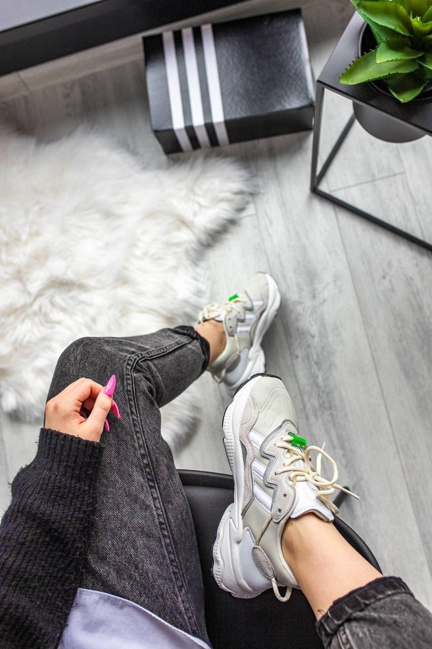 Adidas Ozweego Adiprene Pride White Grey Black