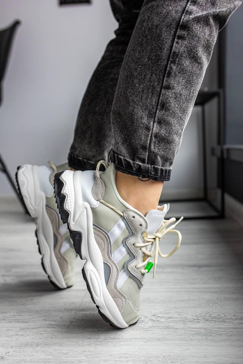 Adidas Ozweego Adiprene Pride White Grey Black