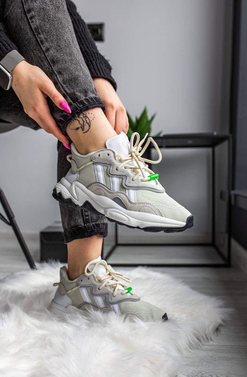 Adidas Ozweego Adiprene Pride White Grey Black